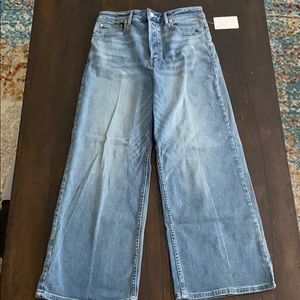 Free People Wales wise Leg Cropped Jeans sz 28